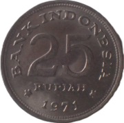 Indonezja 25 rupii z 1971 roku - OBEJRZYJ MOJĄ OFERTĘ