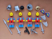 Lego Rycerze Herbu Lew cas560, cas562, cas563, cas566 + akcesoria