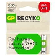 Akumulator GP Akumulator AAA NiMH 850 mAh ReCyko 1,2V 4 sztuki