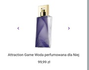 Attraction Game Woda perfumowana dla Niej 50 ml