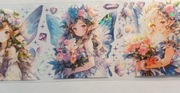 washi tape taśma ozdobna holograficzna wróżki 2m scrapbooking