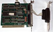 Kontroler I/O, RS232 + LPT + joystick, PC 8 bit