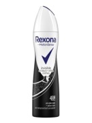 Rexona Invisible on black+white antyperspirant w aerozolu 150 ml