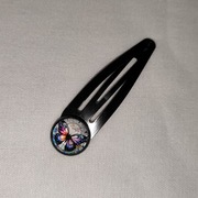O107 Spinka do włosów ozdobna Motyl Handmade