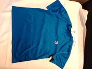 Koszulka T-shirt męski funkcyjny sportowy S Hmiya niebieski