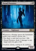 Dread presence MTG KARTA