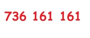 736 161 161 ZŁOTY NUMER HEYAH T-Mobile