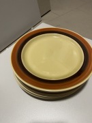 Talerze duże obiadowe NRD Colditz