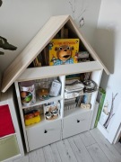 Meble ELMO 13 regał domek n zabawki książki dzieci