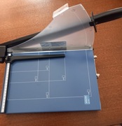 Gilotyna do papieru biurowa metalowa ręczna solidna Wallner GA 310 A4