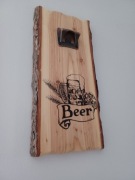 Otwieracz z magnesem. Lite drewno 