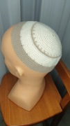 L.KS-264 Nowa jarmułka kipa Izrael żyd handmade