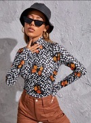 Nowa bluzka motyle panterka 