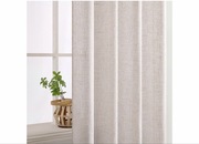 2 Pack Zasłony 140x225cm. Len 30%. Półprzezroczyste Na Przelotkach