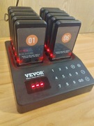 Przywoływać klientów, pager bezprzewodowy Vevor 10szt