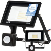 Halogen Led 30W z czujnikiem ruchu