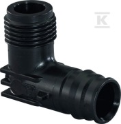 Kolano z gwintem zewnętrznym 16x3/8  MT Uponor Q&E nr. kat.1008666