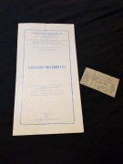 bilet koncert filhalrmonia  program PRL kolekcja nr 727