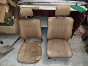 Fotele mercedes W123 przednie dattel jodełka tapicerka