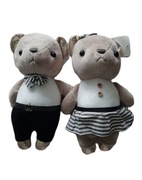 Zestaw mięciutki Miś i Pani Misiowa MASKOTKA PRZYTULANKA PREZENT