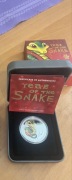 Srebrna moneta 1/2 oz Year Of the baby Snake 2013 Tuvalu