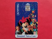 FRANCJA     -  Karta telefoniczna  /  ODMIANA  /  DISNEYLAND