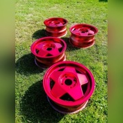 Alufelgi BORBET 7X15 4X114 candy red