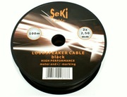 Kabel głośnikowy Seki 2x 2.5 mm