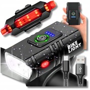 LAMPKA ROWEROWA PRZEDNIA ORAZ TYLNA LED