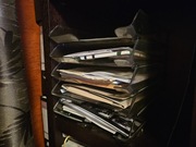 Półki na dokumenty plastikowe 5 sztuk