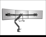 ALBERENZ Uchwyt biurkowy ramię na 3 monitory do 27" i 3x6kg USB AUX