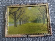 Vintage Obrazek - Jesienny Las