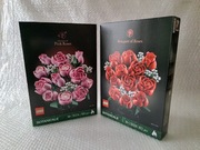 LEGO Botanicals 10328 Bukiet róż + 10374 Bukiet różowych róż - Prezent