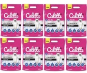 Calitti Crystals żwirek dla kota 3.8l zestaw 8 szt