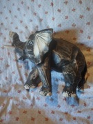 Figurka drewniana słoń 