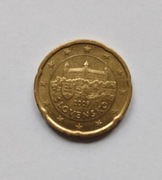 20 eurocentów , Słowenia 2009r, stan b.dobry