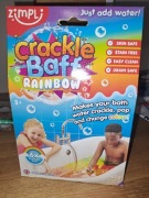 Crackle Baff Rainbow from Zimpli Kids, 6 Bath Pack, Magically makes your wa
