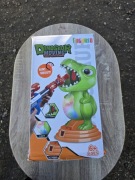 Gra zręcznościowa dla dzieci "Głodny Dinozaur