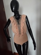 Jedwabne body Elisabetta Franchi xs s