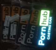 Naklejka led  casting car