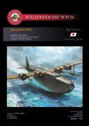 Kawanishi H8K2 "Emily" szkielet laserowy + owiewka kabiny