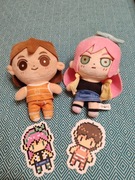 Zestaw dwóch pluszaków Omori Omocat