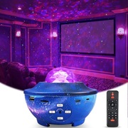 Delicacy projektor LED, obracające się fale wodne Bluetooth
