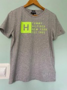 Szary t-shirt Tommy Hilfiger rozm. 176