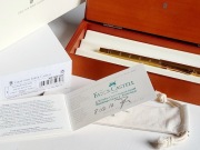 Pióro wieczne Graf von Faber-Castell Classic Anello Gold stare logo ed. św.