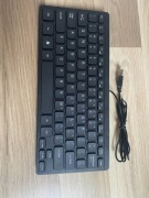 Przewodowa mała przenośna klawiatura