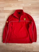 Vintage Ferrari Racing Fleece 1/4 Zip Michael Schumacher 1998 Quarter
