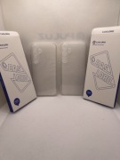 Zestaw 2x Etui Caslord do Samsung Galaxy S23 FE - Ultra Slim Clear - NOWE