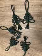 Makramowa ozdoba świąteczna 