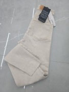 Jeansy super skinny beżowe Stradivarius r.32 Nowe!